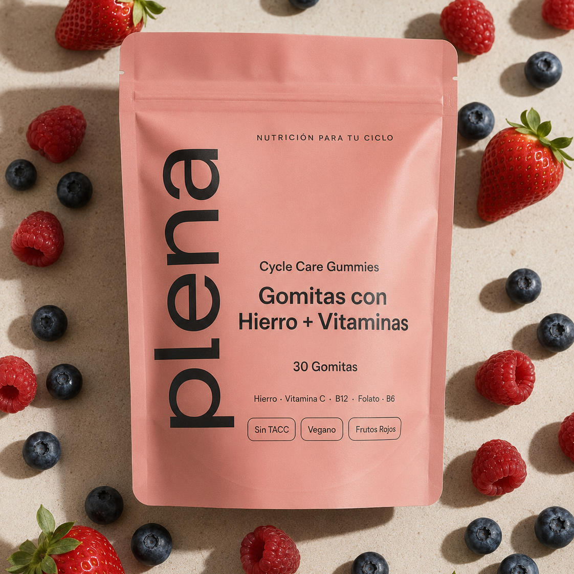 Plena™ - La gomita que devuelve la energía que tu ciclo te saca