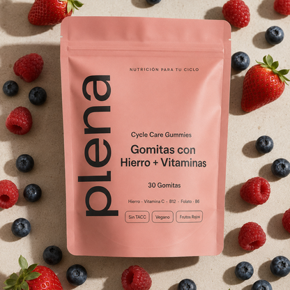 Plena™ - La gomita que devuelve la energía que tu ciclo te saca